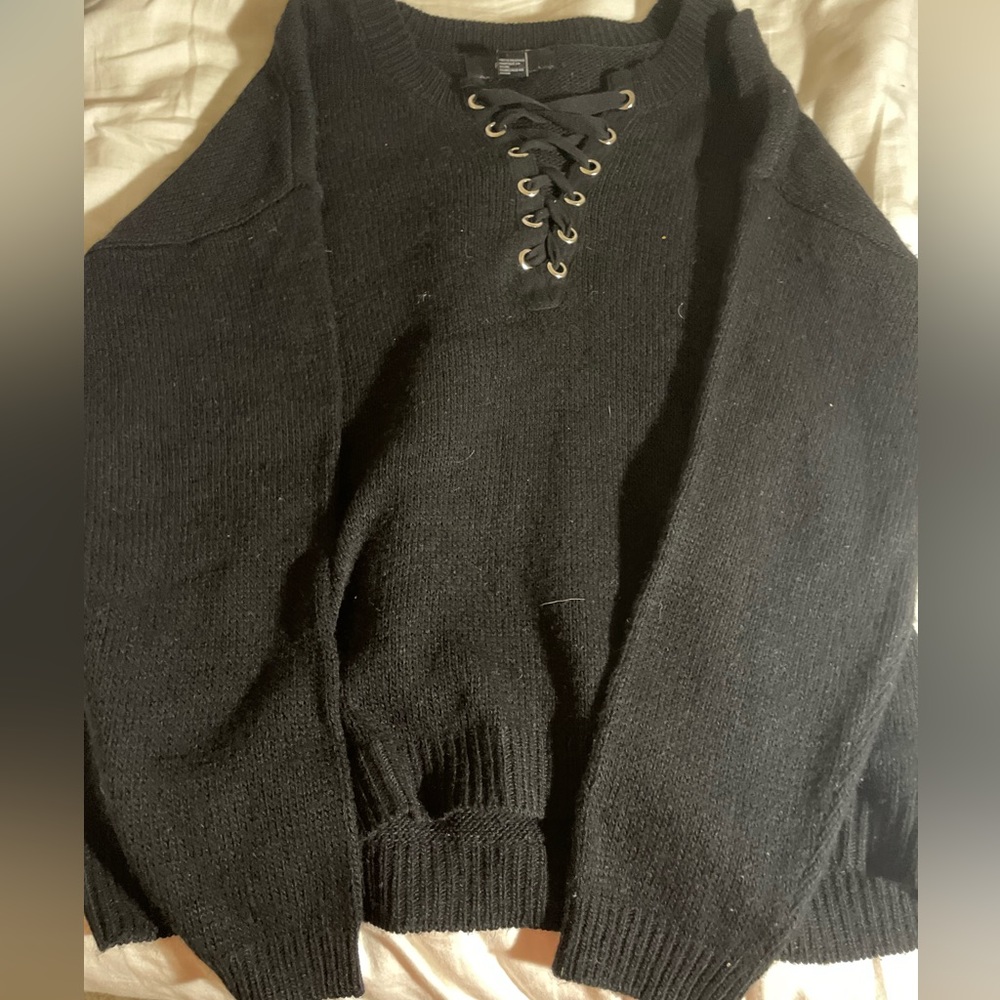 Forever 21 black sweater